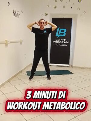 Workout metabolico 3 minuti gratuito